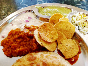 Thali lunch